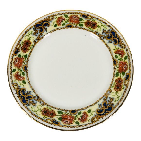 Vintage Limoges T&V La Cloche Plates White Floral Set of 4 Porcelain 6” France - Picture 2 of 6